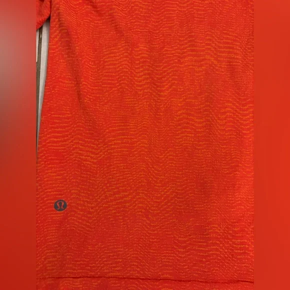 Lululemon Men’s Bright Orange Hooded Sweatshirt - Picture 3 of 7